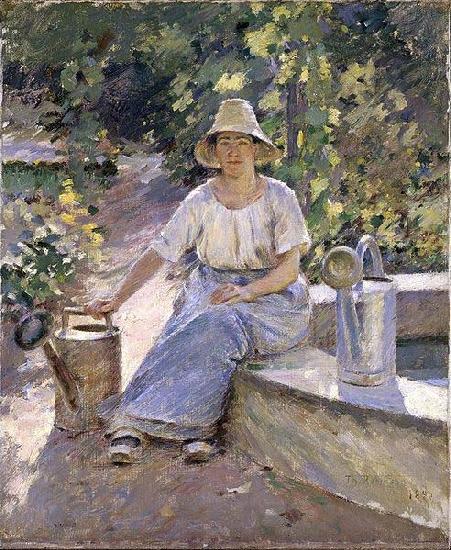 Theodore Robinson The Watering Pots oil painting picture